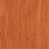 Krevet s regalom za knjige bez madraca 100 x 200 cm od borovine | shoptok.hr