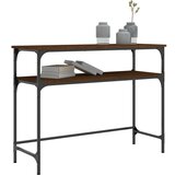  Konzolni stol boja hrasta 100 x 35 5 x 75 cm konstruirano drvo | shoptok.hr