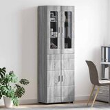  Highboard FLORIN Siva Sonoma 60 x 35 x 182 cm Konstruirano drvo | Eponuda.ba