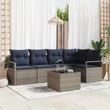  Set sofe 6 pcs Siva poliratan | shoptok.hr