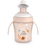 Suavinex Wonderland Learning Cup otroški lonček Rose 200 ml | Shoptok.si