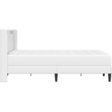  Okvir kreveta s madracem Bijela 140 x 190 cm Umjetna koža | shoptok.hr