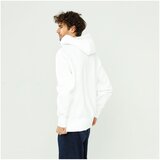 Champion Puloverji Reverse Weave Script Logo Hooded Sweatshirt Bela | Shoptok.si