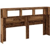  LED uzglavlje boja drva 180x18 5x103 5 cm konstruirano drvo | shoptok.hr