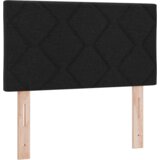  Postelja z vzmetnico z vzmetnico Črna 200 x 80 cm Poliester, (5000126467) | Shoptok.si