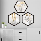 Wallity uramljena slika 6GEN4937732, 35x35 cm, 3 dela | ePonuda.com