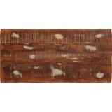 vidaXL Konec mize večbarvno trden predelan les | Shoptok.si