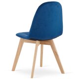 Bora stolica - tamnoplavi baršun x 3 | shoptok.hr