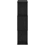 Ormarić za knjige Crni hrast 70 x 24 x 97 cm Konstruirano drvo | Eponuda.com