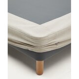 Kave Home Bež oblazinjena zakonska postelja 180x200 cm Ofelia – | Shoptok.si