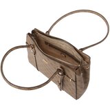 Guess Nakupovalna torba 'LEONA' rjava / brokat | Shoptok.si