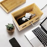 Logilink Cable box, 255x140x165 mm, bamboo, KAB0076 | ePonuda.com