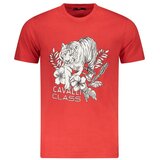 Cavalli Class Muška Majica Kratkih Rukava Crvena | shoptok.hr