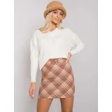 Italy Moda Skirt-DHJ-SD-3213.11P-camel