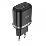 Hoco Pametni hišni polnilec adapter n3 18w z 3.0 qc usb vtičem črn Cene