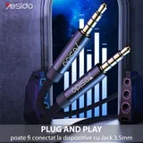 - audio kabel (YAU15) - priključak 3,5 mm na priključak 3,5 mm, 2 m - crni