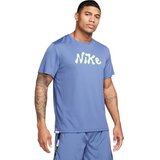 Nike DF UV S72 MILER SS Muška majica kratkih rukava, svjetlo plava, veličina | shoptok.hr