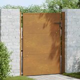  Vrtna vrata 100x125 cm Corten čelik | Eponuda.com