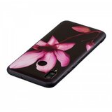 Nillkin Silikonski ovitek z orhidejo za Samsung Galaxy A50 A505 - črn | Shoptok.si
