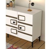 Hanah home Komoda Esta KB150 White Walnut