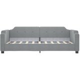  Dnevni krevet svjetlosivi 100 x 200 cm od tkanine | shoptok.hr