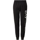 Ea7 Emporio Armani Hlače crna / bijela cijene