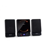 Auna Microstar mikrosistem, , CD uređaj, Bluetooth, USB priključak, daljinski upravljač, Crni | shoptok.hr
