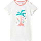 vidaXL Dječja majica prljavo bijela boja 104 | shoptok.hr