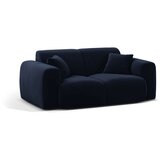 Micadoni Temno modra žametna sedežna garnitura 170 cm Molino – | Shoptok.si