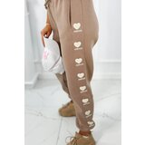 Kesi Cotton pants Amour dark beige Cijene