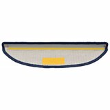  Prostirke za stepenice 15 kom 56x17x3 cm plave poluokrugle | shoptok.hr