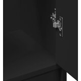 Ormarić za umivaonik crni 63 x 29 x 55 cm konstruirano drvo | shoptok.hr