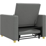 SOFA na razvlačenje Singl Tamno siva 90 x 165 x 87 cm tkanina | Eponuda.com