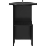  Bocni stol Crni hrast Ø 39,5 x 55 cm Konstruirano drvo | shoptok.hr