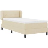  s opruga kutije s uzglavljem Krema 90 x 200 cm tkanina Slike