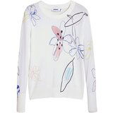 Desigual Pulover mešane barve / bela | Shoptok.si