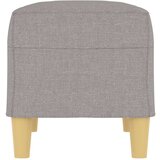  Klupa svjetlosiva 70 x 35 x 41 cm od tkanine | shoptok.hr
