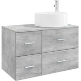  Set namještaja za kupaonicu 2 kom. Betonska siva | shoptok.hr
