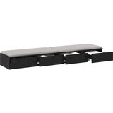  Ladice za krevet s ladicama Crni hrast 150 x 36,5 x 16,5 cm | shoptok.hr