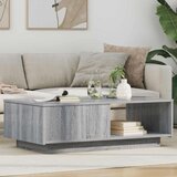  Klubska miza Siva Sonoma 95 x 55 x 31 cm Konstruiran les, (5000121548) | Shoptok.si