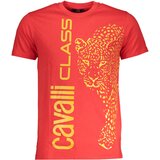 Cavalli Class MEN&#39;S SHORT SLEEVE T-SHIRT RED Cene