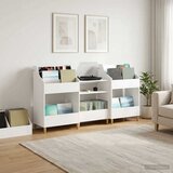  Set medijskih polica 3 kom. Bijela 212 x 46 x 112 cm Cijene