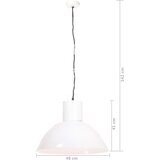 Viseća svjetiljka 25 W bijela okrugla 48 cm E27 | shoptok.hr