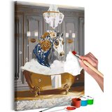  Slika za samostalno slikanje - Bathing Horse 40x60 Cijene