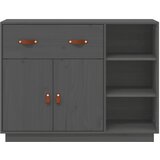  Komoda siva 98,5x40x75 cm od masivne borovine | Eponuda.com