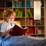 SERUNO X talna svetilka z LED žarnico . 135 cm | Shoptok.si