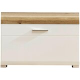 Hom`in nizka omarica bela, barve hrasta | Shoptok.si