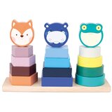 MILAN Drvena edukativna igra Animal Towers | shoptok.hr