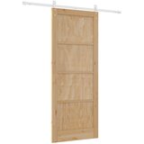  Klizna vrata ORKDAL Prirodna i bijela 86 x 211 cm | shoptok.hr