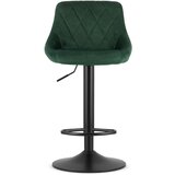 KAST barska stolica - baršunasto zelena/crna baza | shoptok.hr